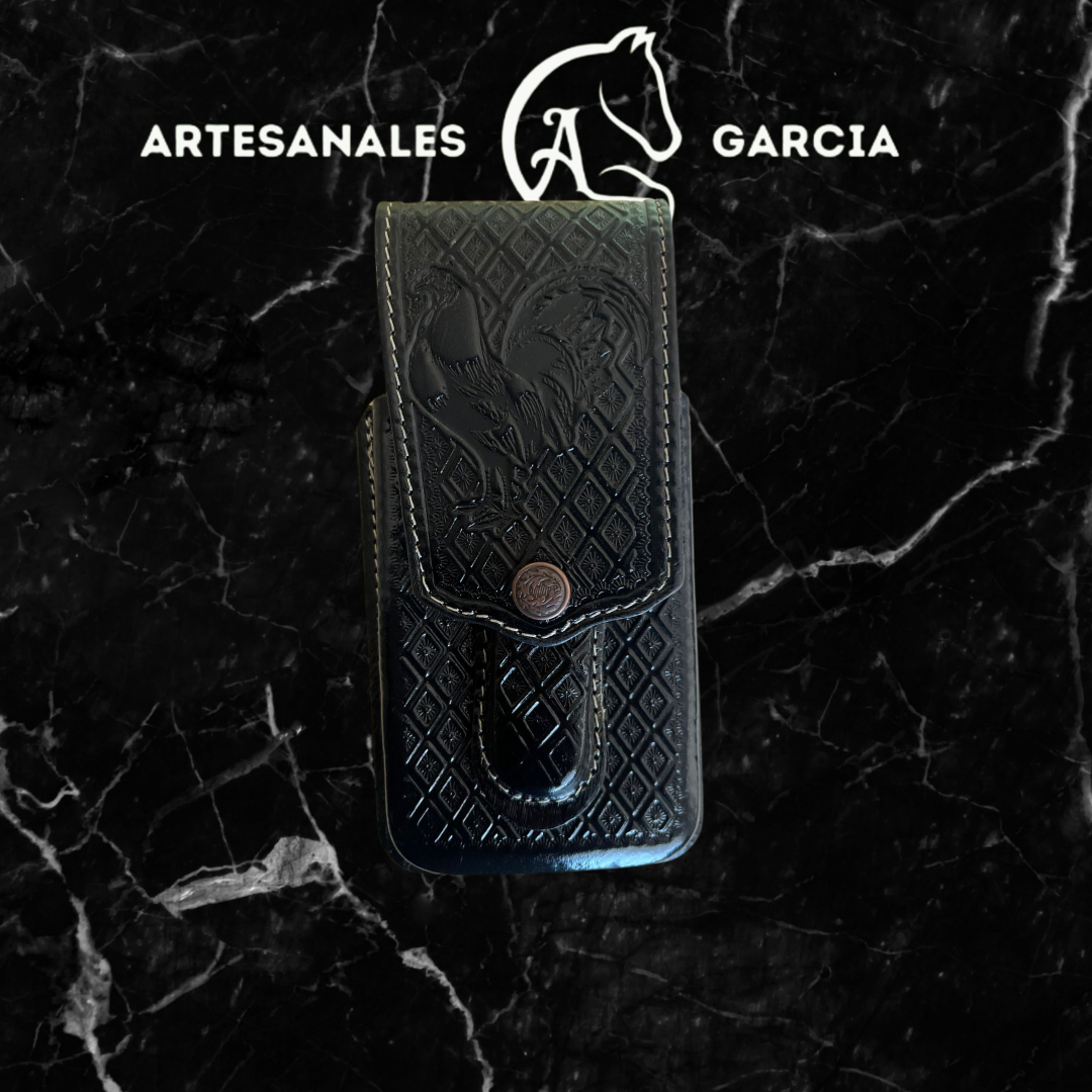 Funda De Cellular 3 en 1 Negro / Gallo