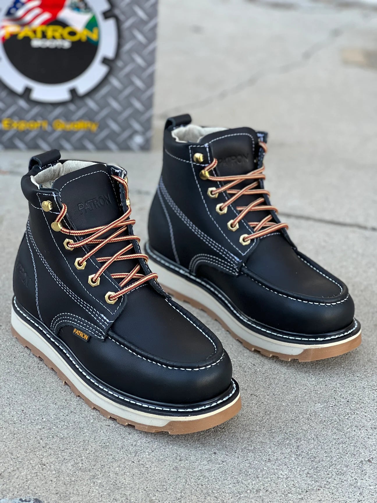 Zapato de Trabajo 714 Negro