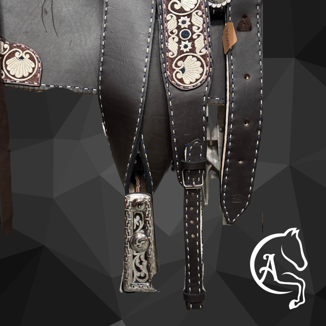 Montura Charra Esqueleto Piteada – Elegancia y Tradición Hecha a Mano
