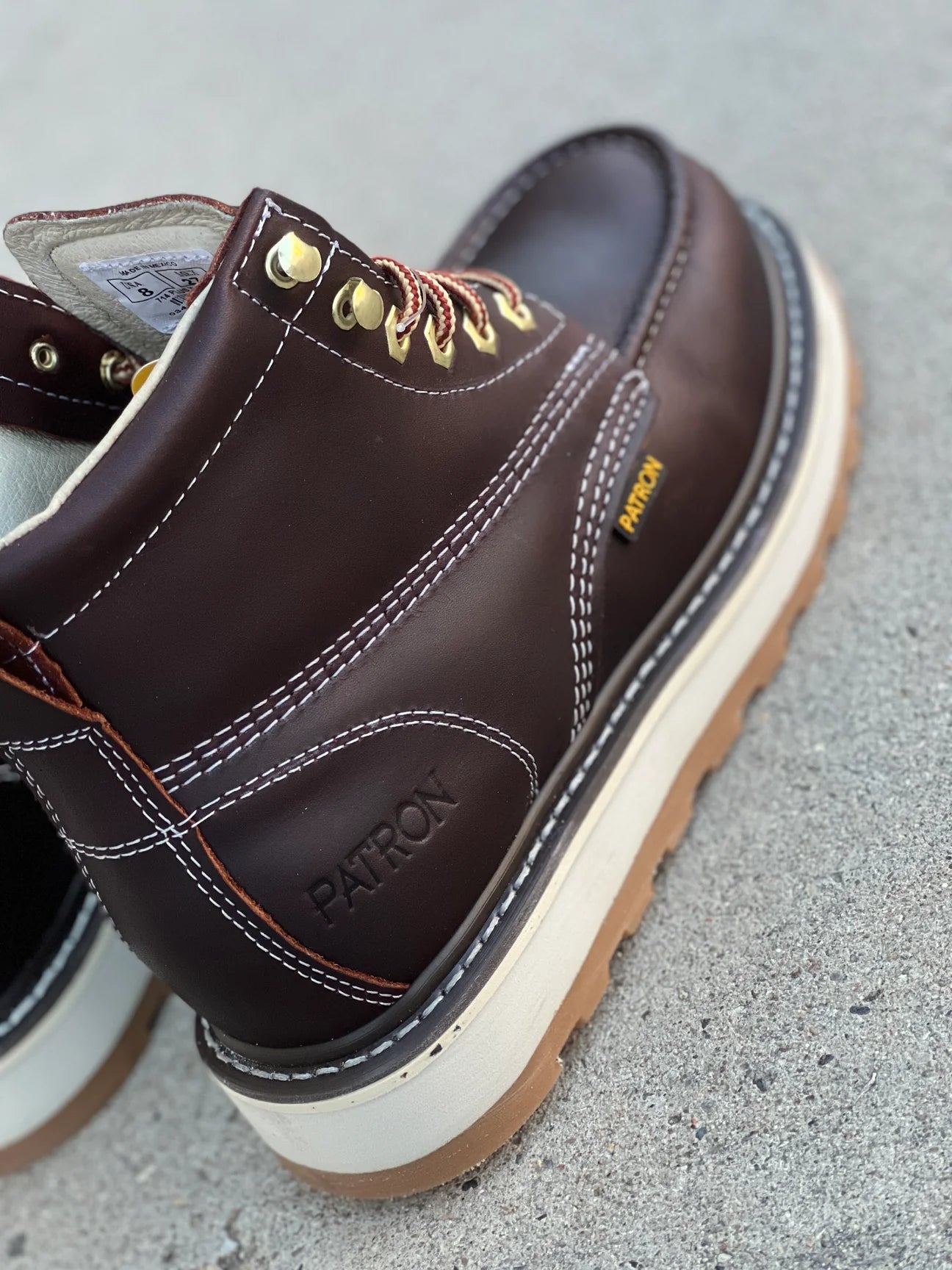 Zapato de Trabajo 714 Plus Wine