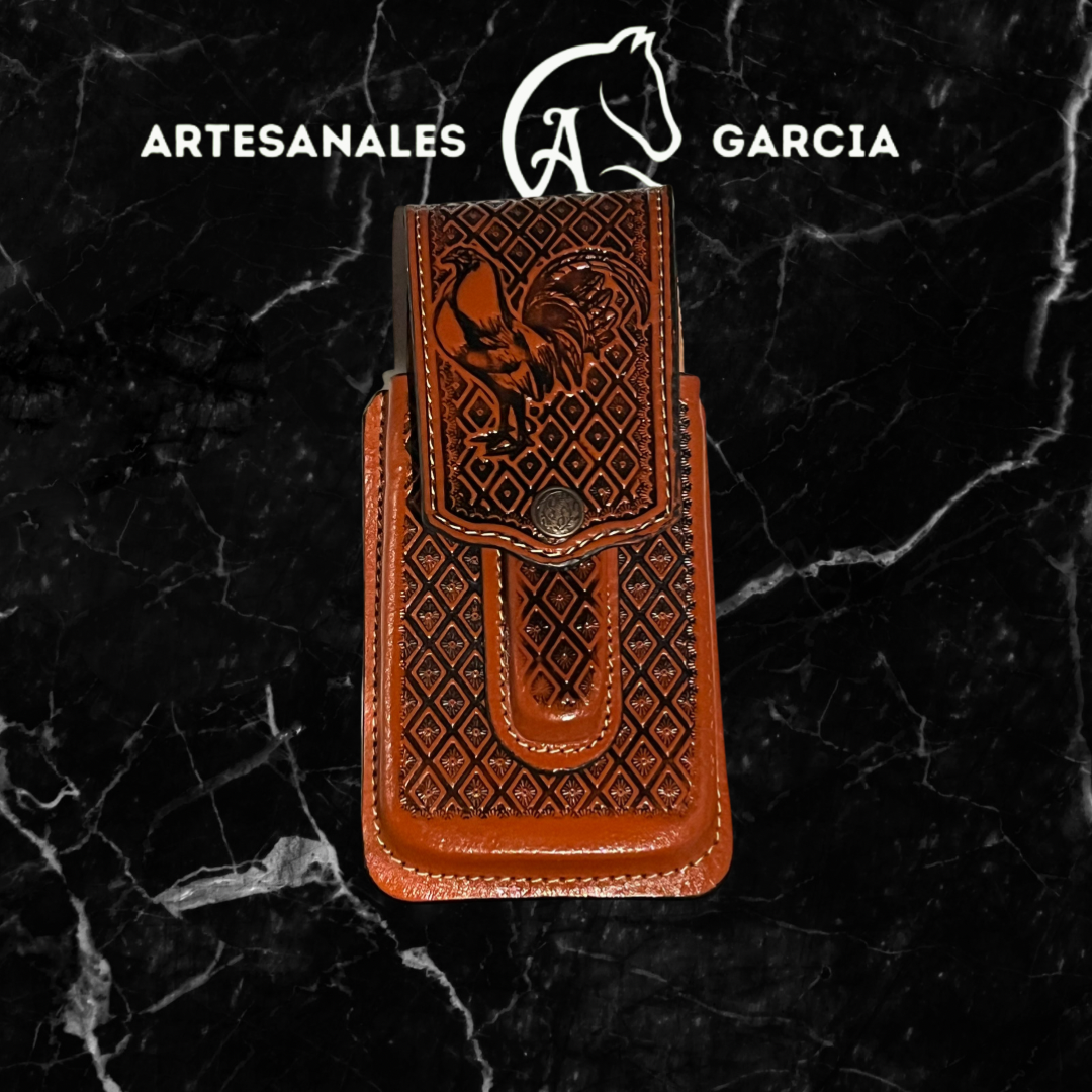 Funda De Cellular 3 en 1 Cognac / Gallo