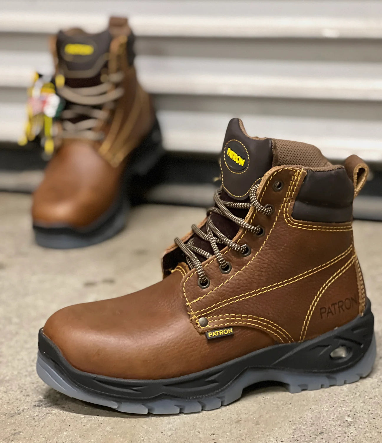 Zapato de Trabajo 608 S Dark Brown