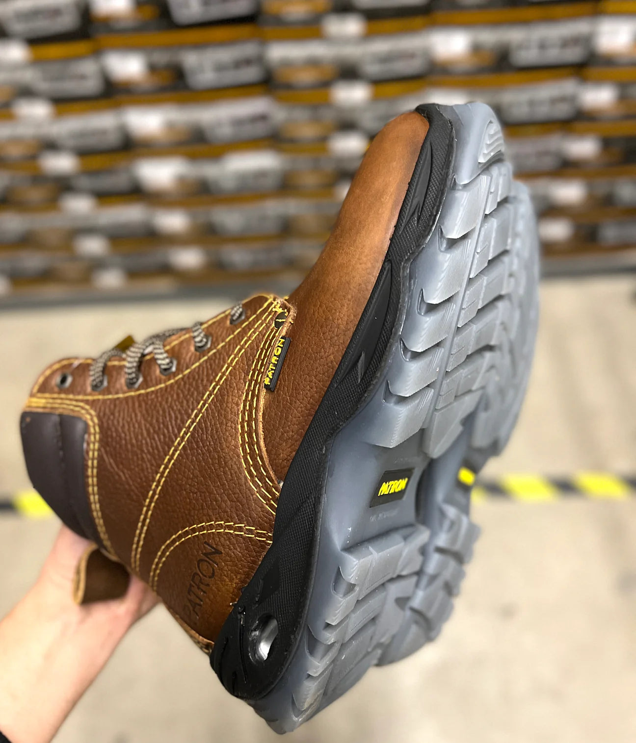 Zapato de Trabajo 608 S Dark Brown