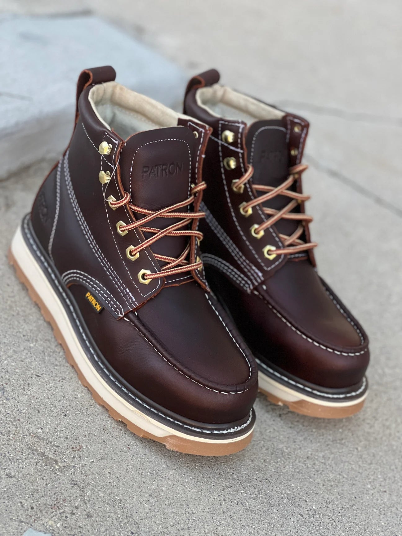 Zapato de Trabajo 714 Plus Wine