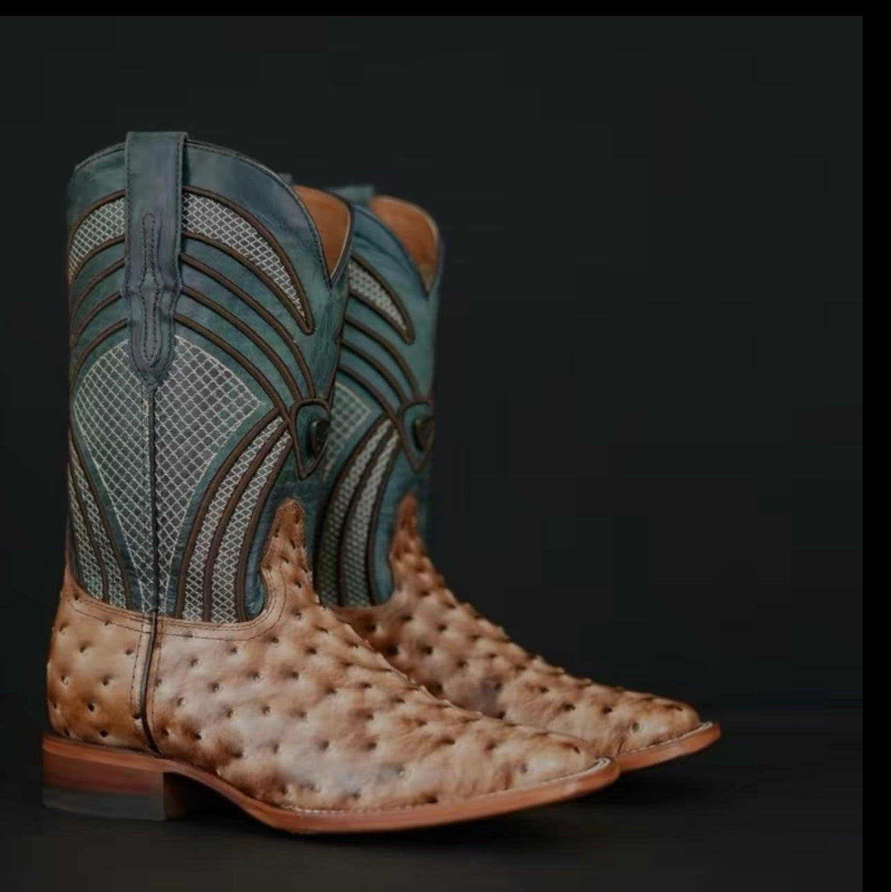 Botas Vaqueras Patron Boots 080 Ave Orix Blue Jean