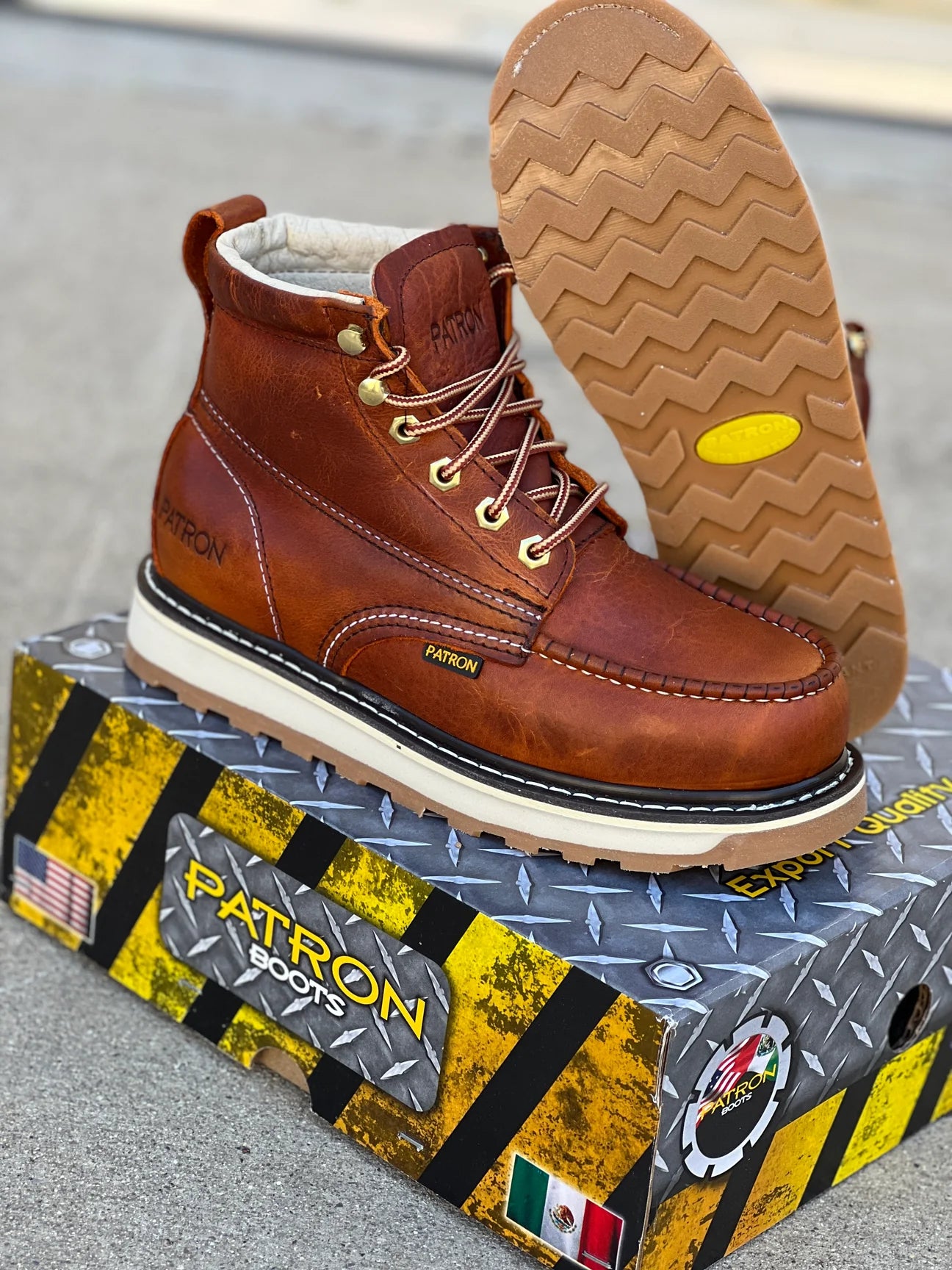 Zapato de Trabajo 714 Plus light Brown