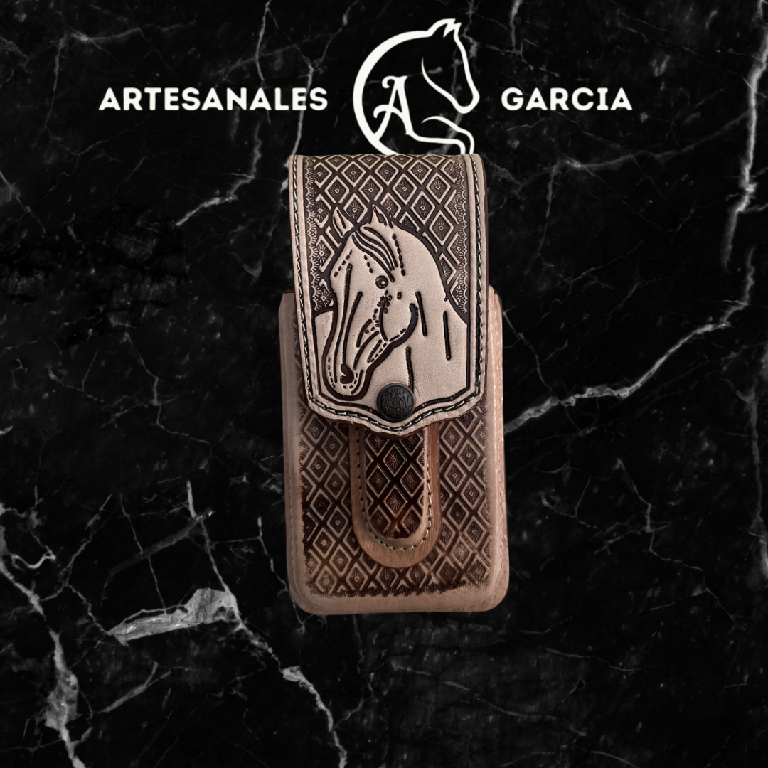 Funda De Cellular 3 en 1 Natural / Caballo