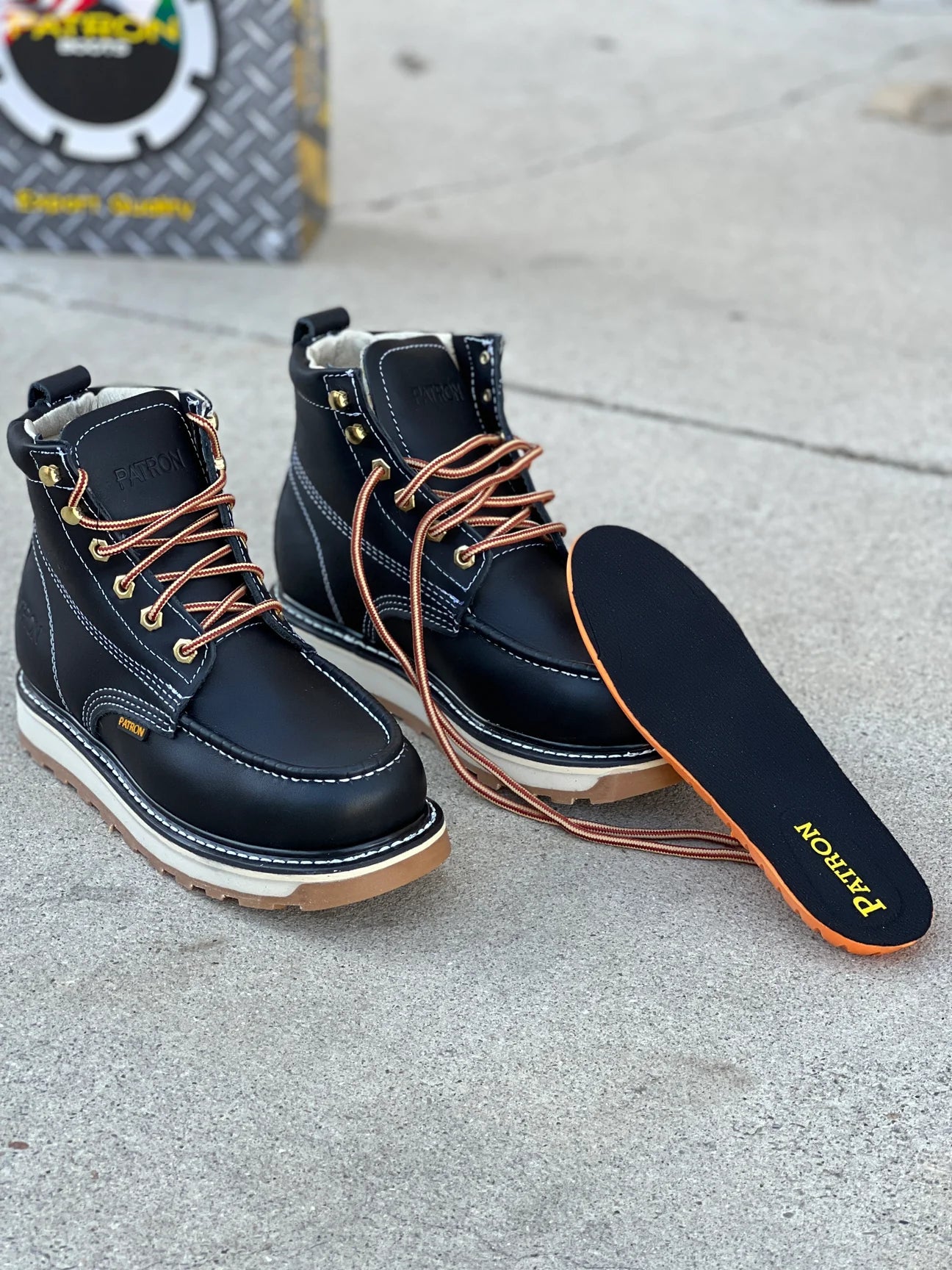 Zapato de Trabajo 714 Negro