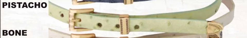 Toquillas Exoticas Avestruz / Hat Band Exotic Ostrich