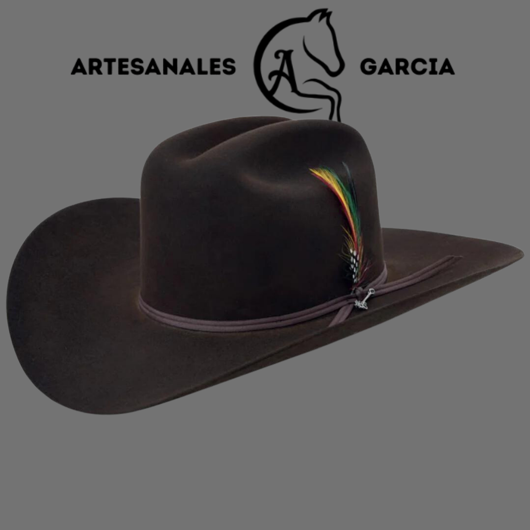 6X Spartan Stetson Felt Hat Texana Chocolate