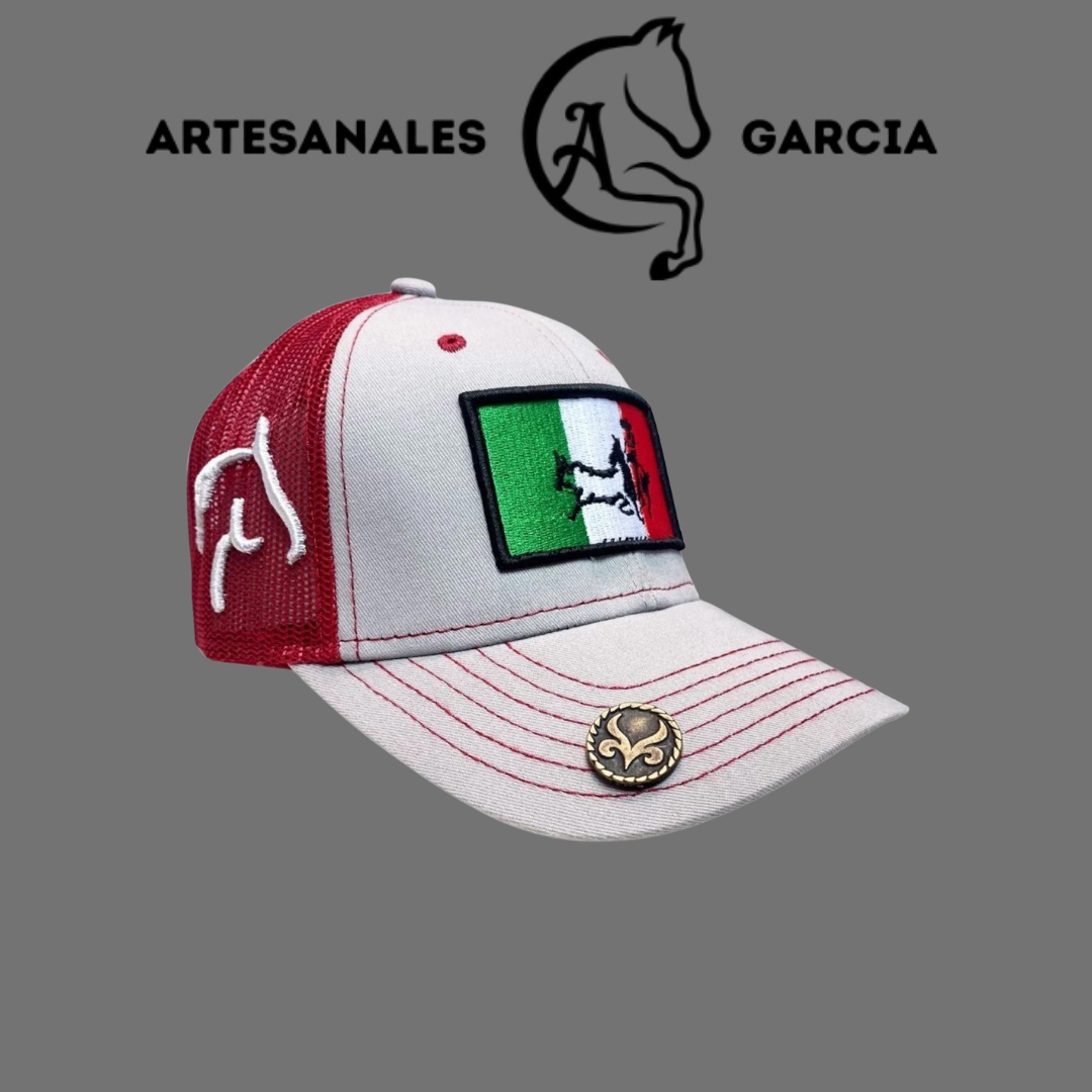 Cachucha Charra Fino Bandera Mexico