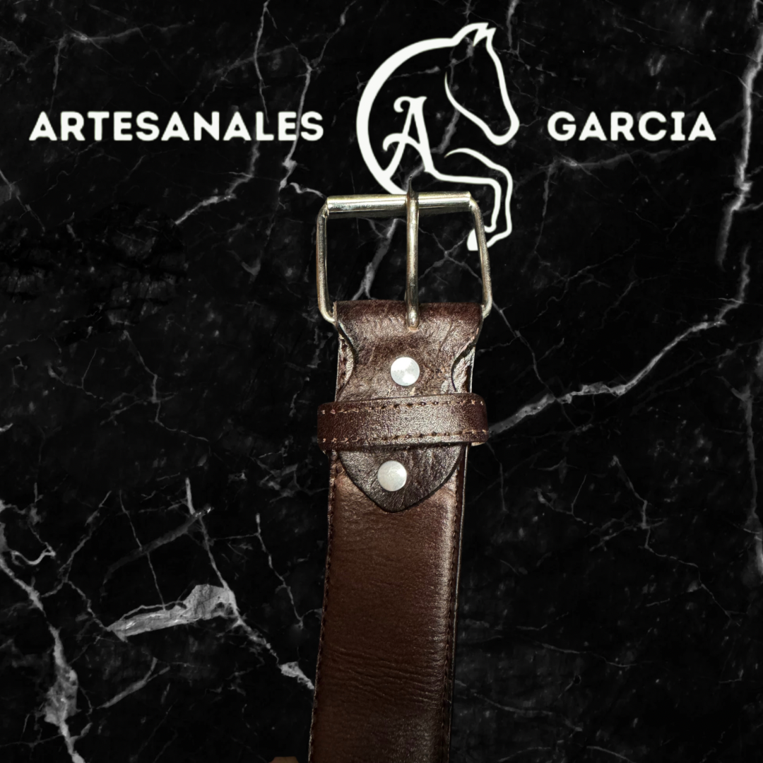 Cinto Doble Piel Trabajo 2 Pulgadas Hebilla Reforsada