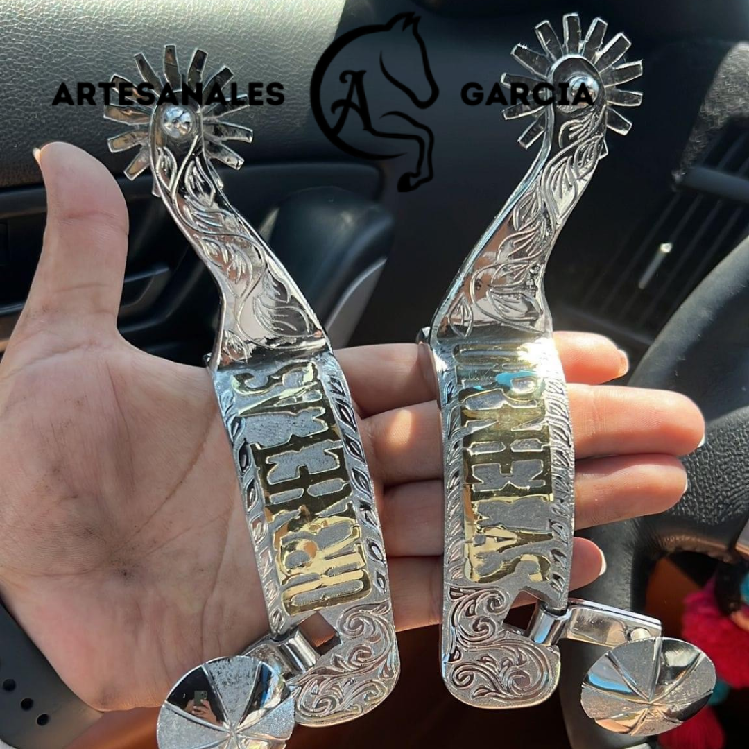 Espuela Americana Acero