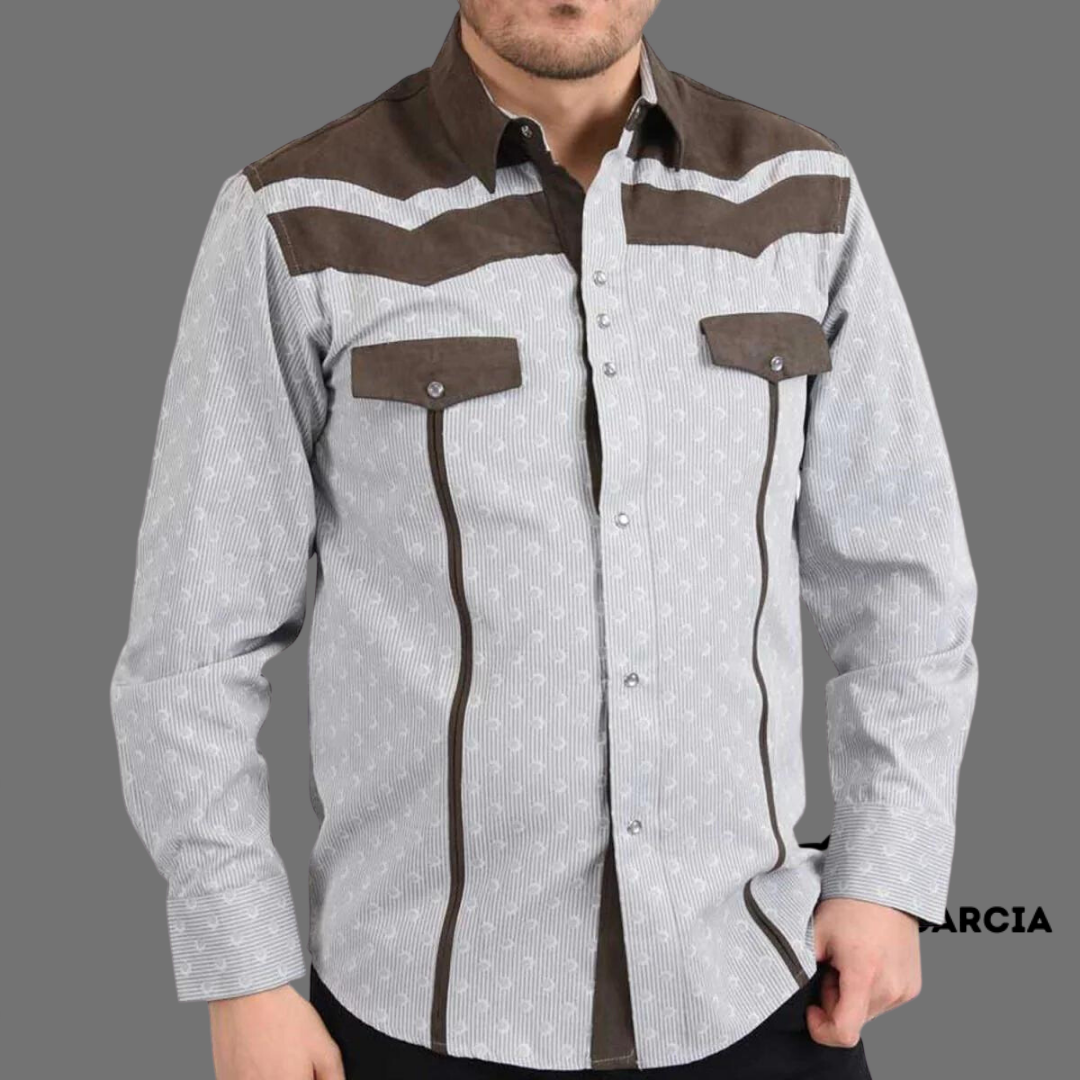 Camisa Vaquera Gris WD 908