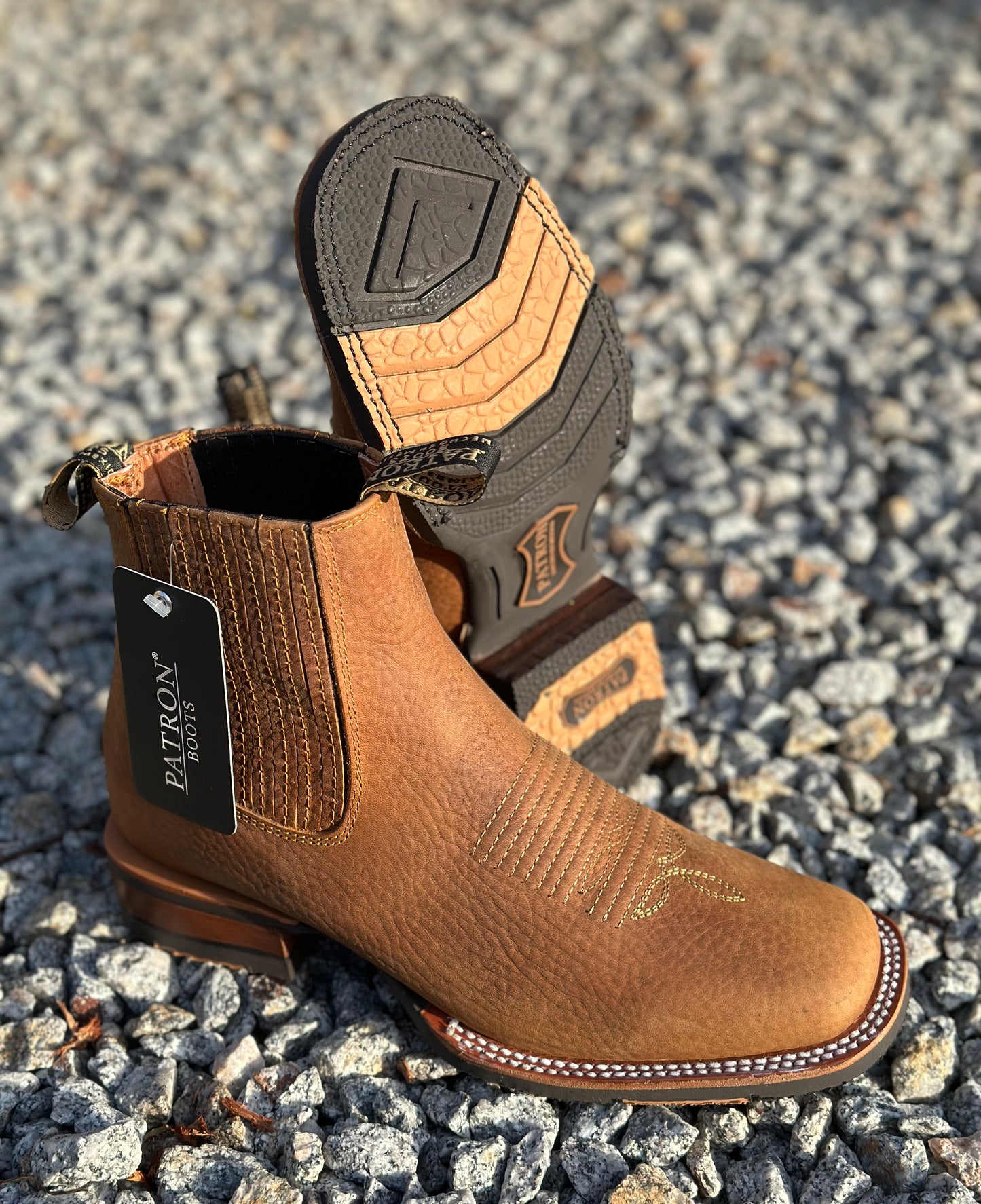 Botin Rhino Miel S/ Hule