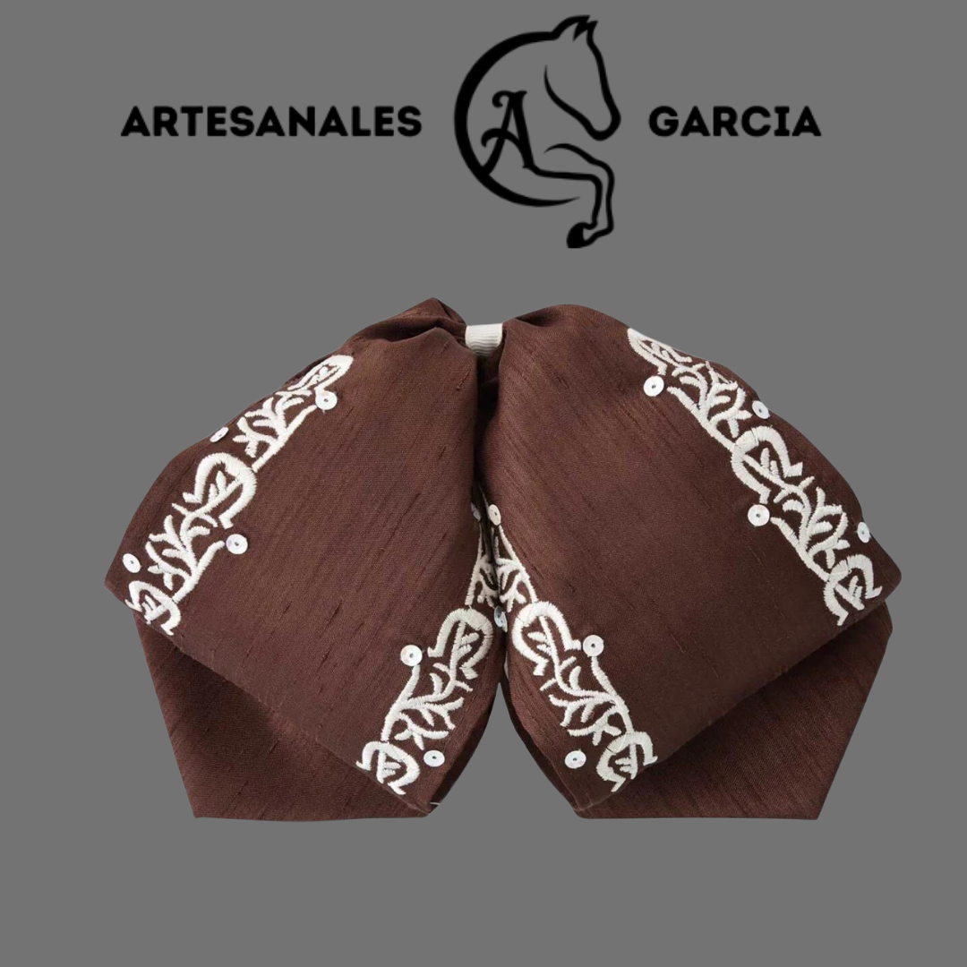 Moños Charro y Mariachi Bordado WD 982