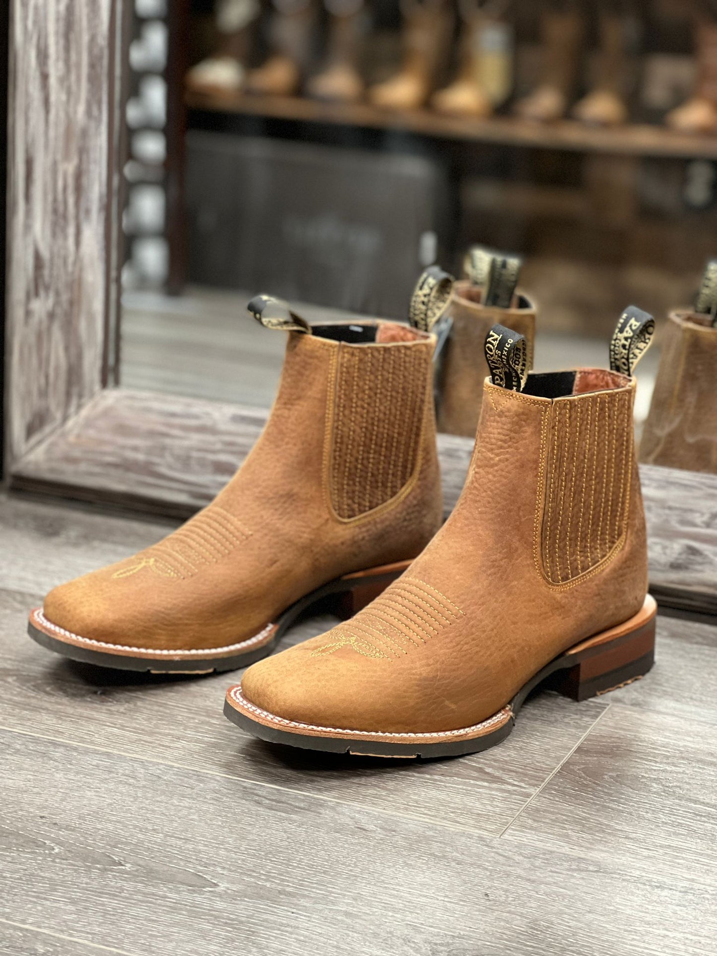 Botin Rhino Miel S/ Hule