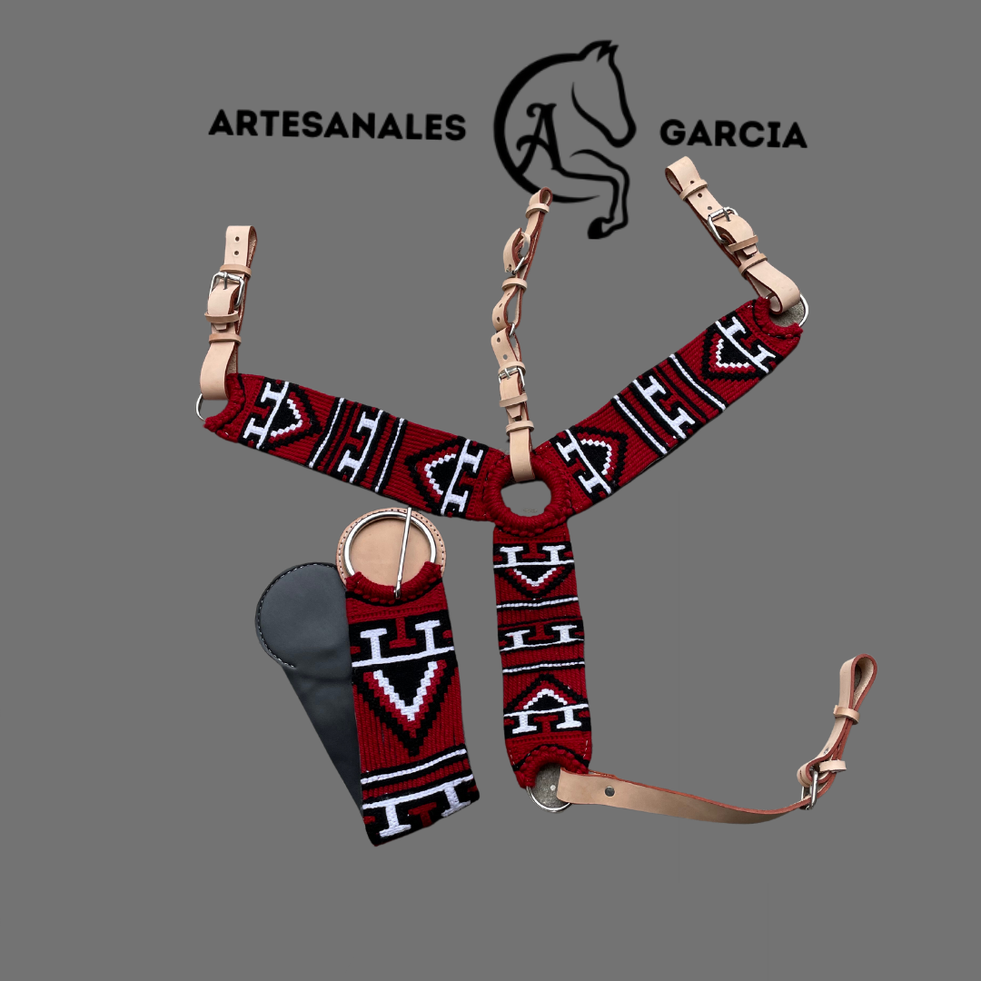 Set de Pecho Pretal con Cincho