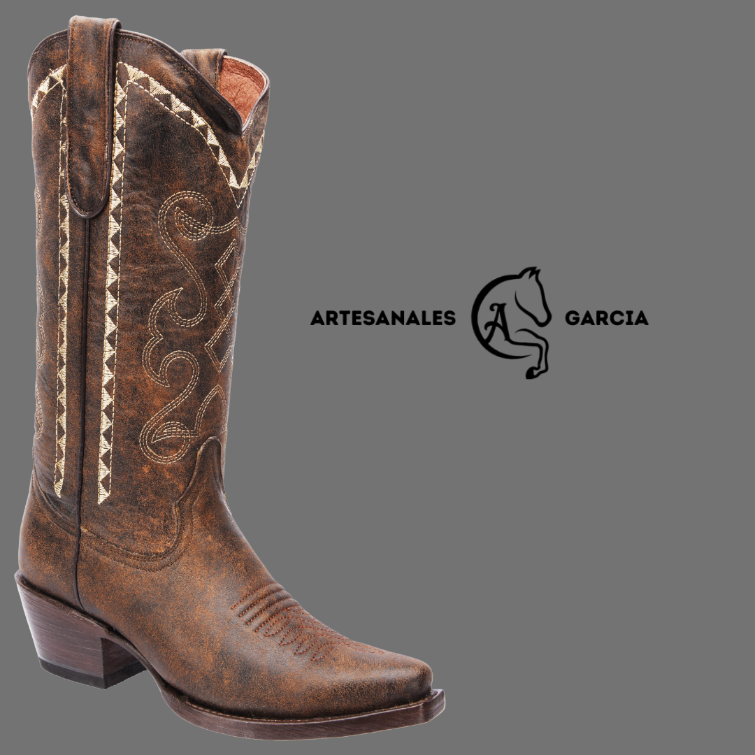 Bota para Dama Punta Recortada WD 470