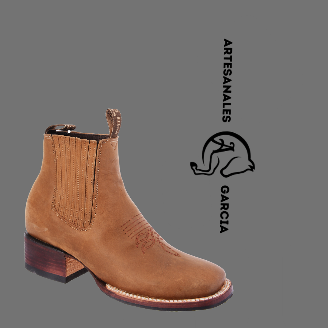 Botin charro deals cuadrado