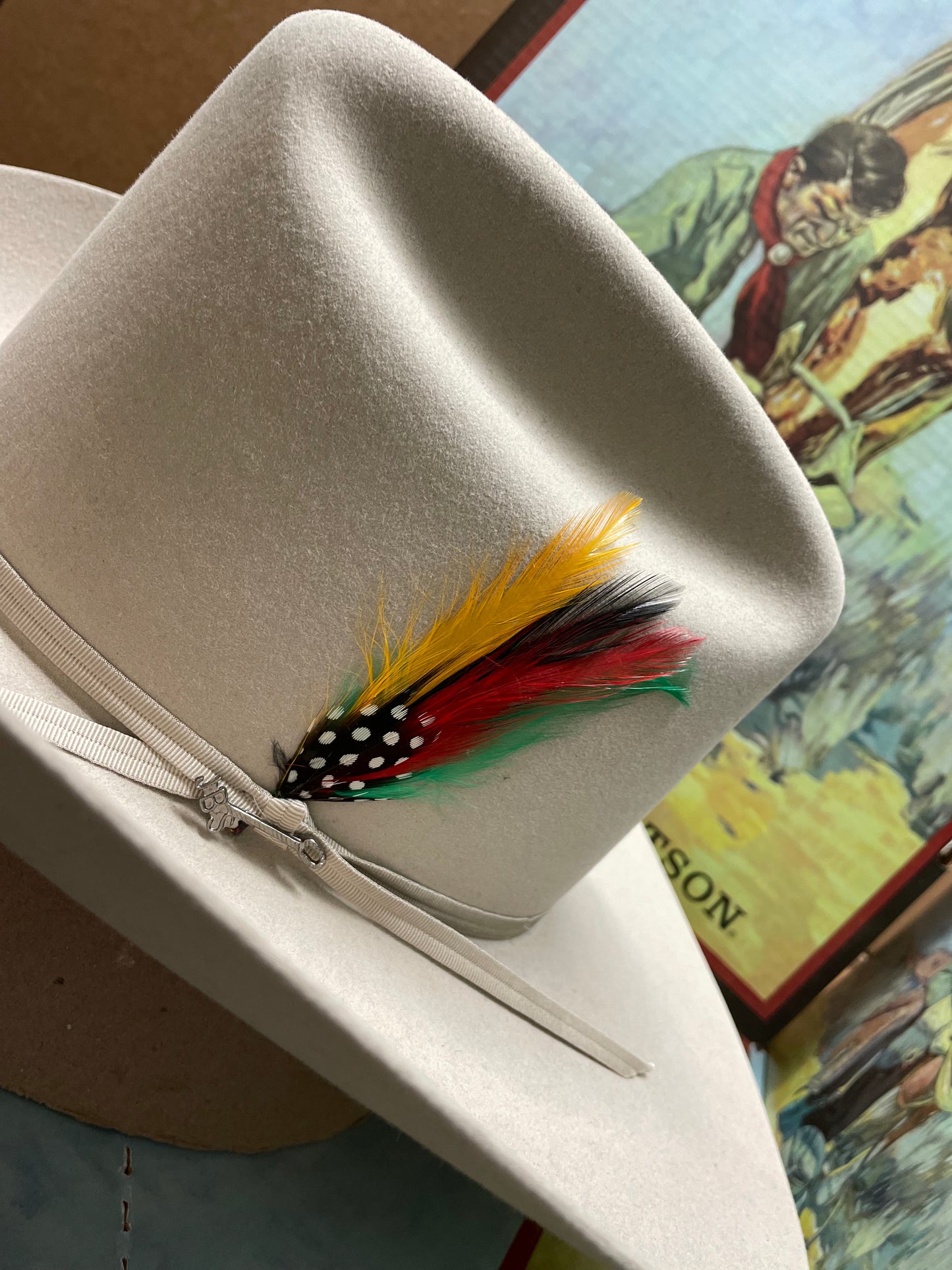 6x Stetson Rancher Silverbelly