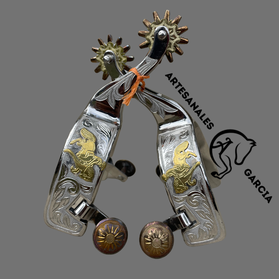 Espuela Americana Caballo Bailador