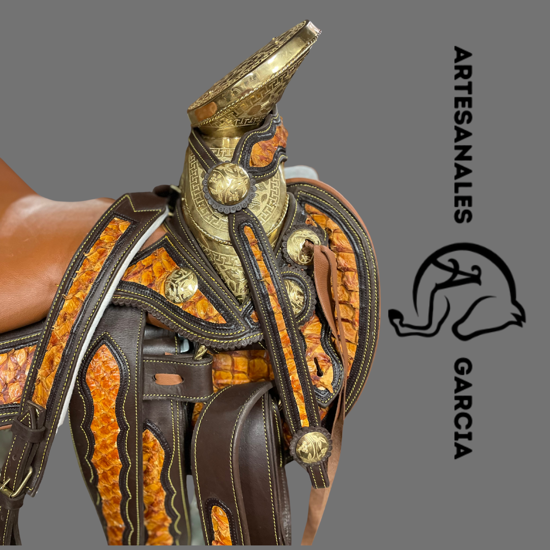 Montura Pescado Cognac Cola De Pato
