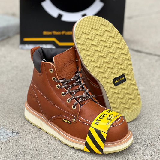 Zapato de Trabajo 513 Steel Toe Light Brown