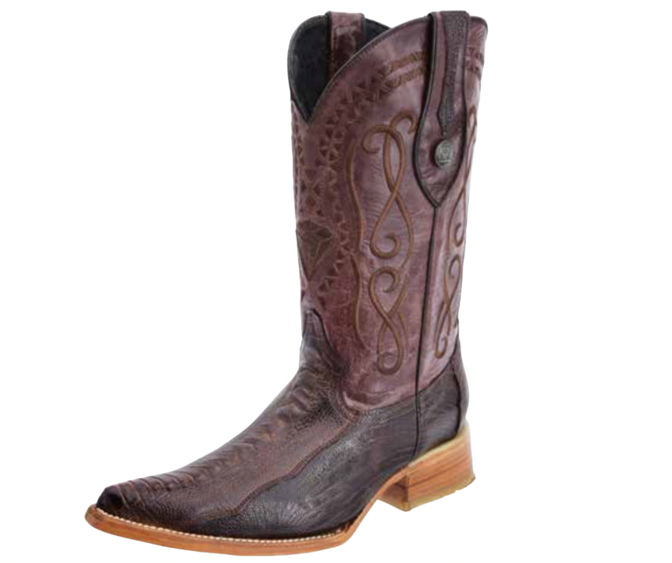 Men’s Western Cowboy Boot – 3X Aladino – Ostrich Leg Leather – Casual Wear