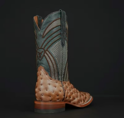 Botas Vaqueras Patron Boots 080 Ave Orix Blue Jean