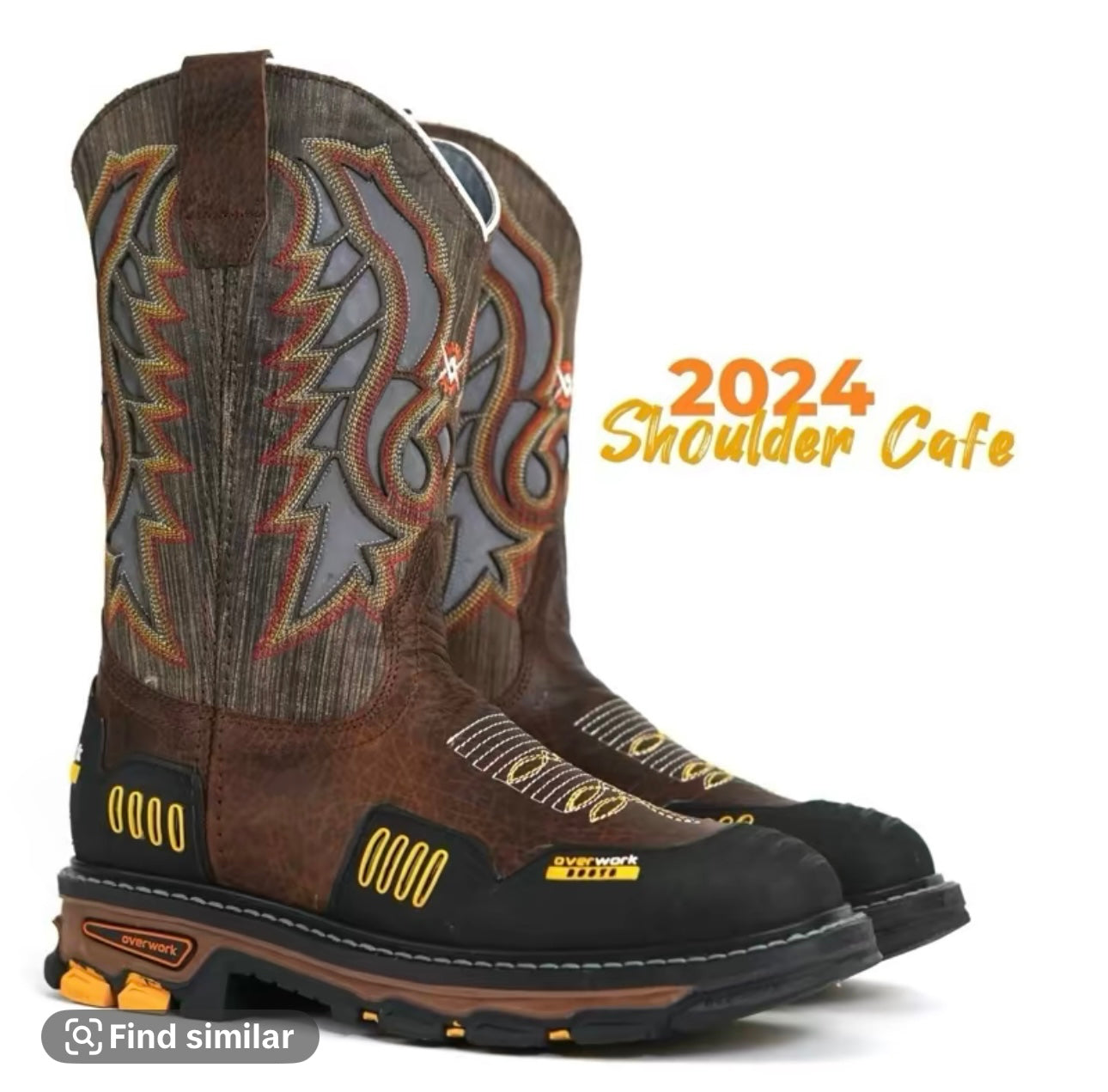 Acero Café Work Boots – Tough & Stylish Shoulder