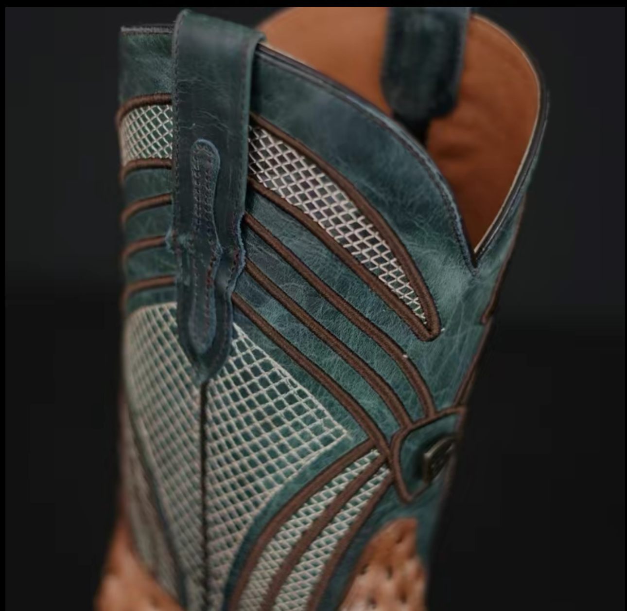 Botas Vaqueras Patron Boots 080 Ave Orix Blue Jean