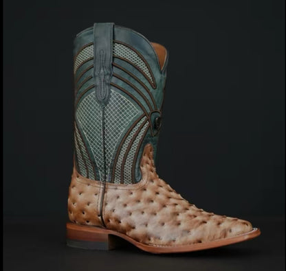 Botas Vaqueras Patron Boots 080 Ave Orix Blue Jean