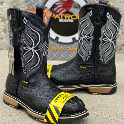 830 Coco Nuca Negro Steel Toe