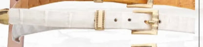 Toquillas Exoticas Cocodrillo  / Hat Band Exotic Crocodile
