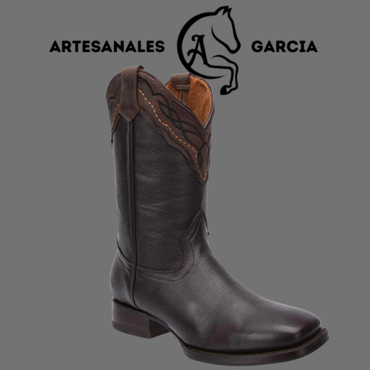 Bota Rodeo Americana Hombre Venado Clon Café  WD 272