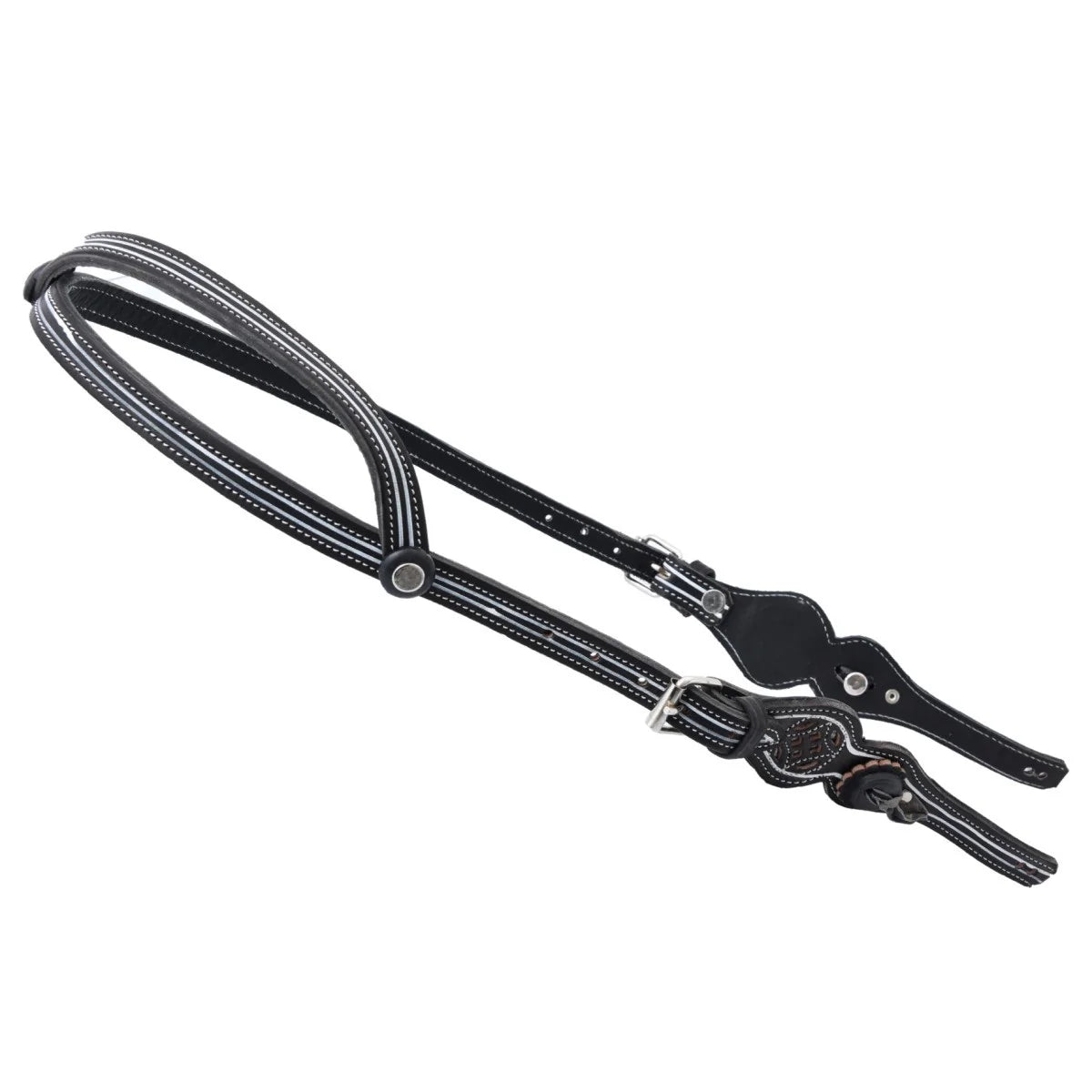 Cabezada de Piel Reforzada – Estilo y Durabilidad para tu Caballo