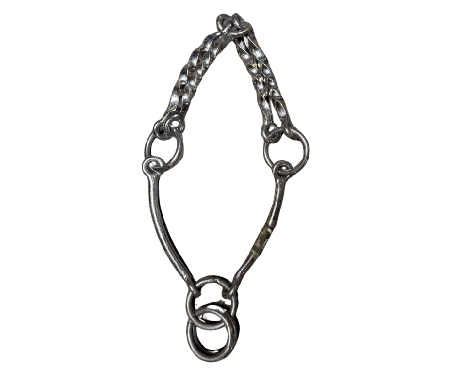 Stainless Steel Bosal for Cajón – Horse Training Equipment