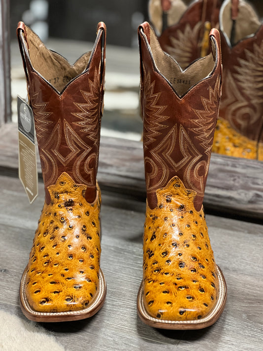 Bota Rodeo Americana Avestruz  Clon  Ranch Maple