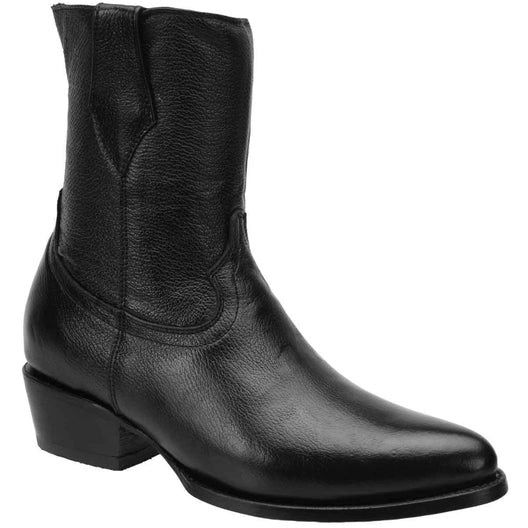 Bota de Venado Grabado en Puntal Negro WD 008