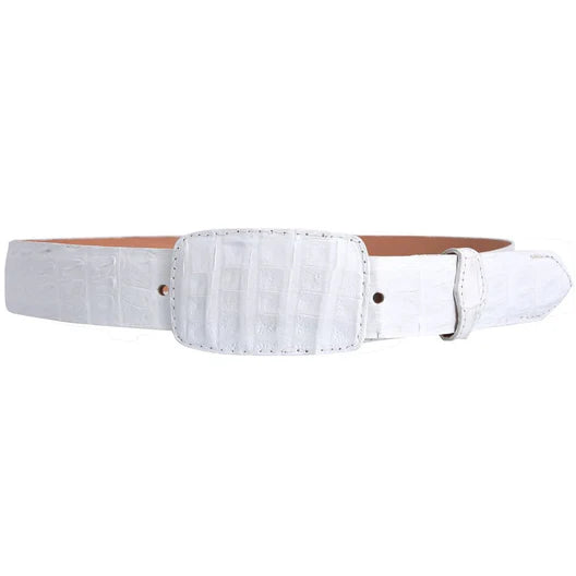 Cinto Vaquero de Caiman / Cocodrillo Blanco WD 1457