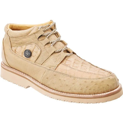 Zapato Urbano de Avestruz y Cocodrilo Original - Estilo Casual