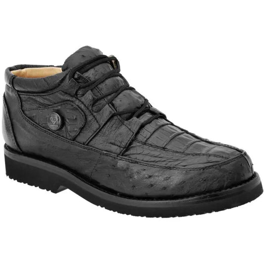 Zapato Urbano de Avestruz y Cocodrilo Original - Estilo Casual