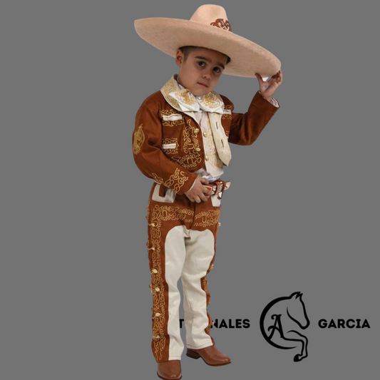 Traje Charro para Niño Miel WD 941