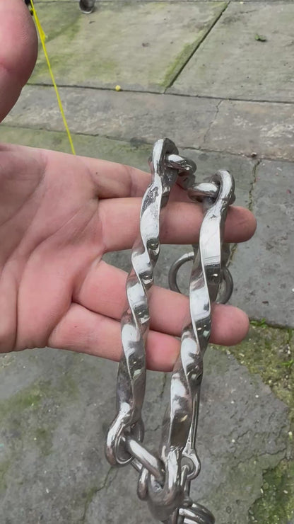 Stainless Steel Bosal for Cajón – Horse Training Equipment