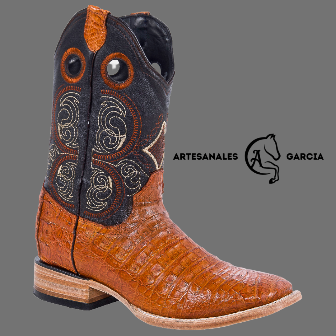 Bota Rodeo Americana Coco Belly Cognac Original WD 259