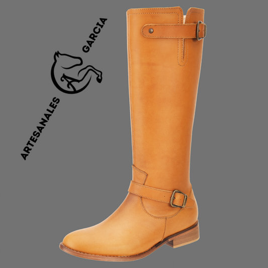 Bota Campera para Mujer color Miel WD 465